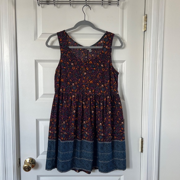 Ecote Multicolored Patterned Dress - Picture 2 of 5